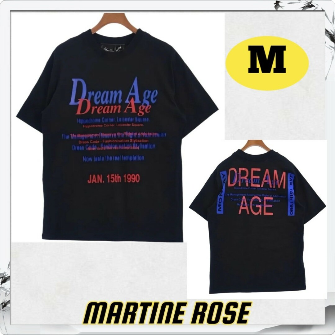 完売商品 マーティンローズ トップス ロゴTシャツ ブラック 希少 完売商品 マーティンローズ トップス ロゴTシャツ ブラック 希少