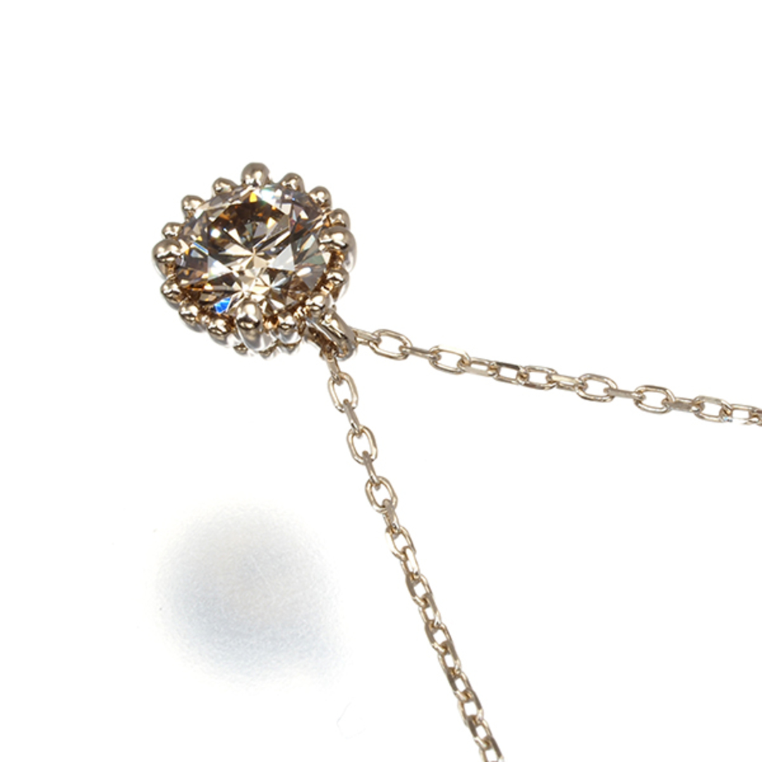 カシケイ ネックレス ダイヤ ダイヤモンド 0.30ct ミル K18BG の カシケイ ネックレス ダイヤ ダイヤモンド 0.30ct ミル K18BG の