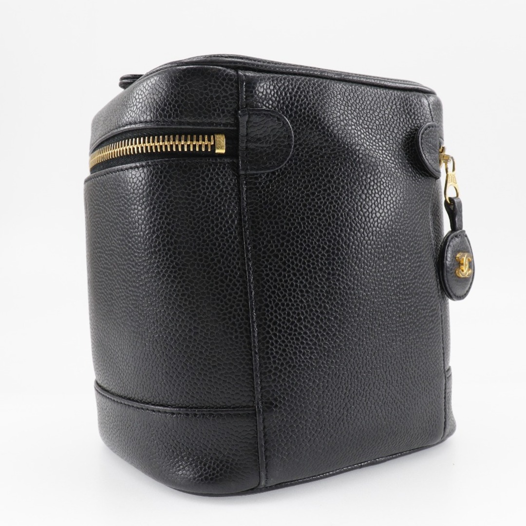 CHANEL】シャネル バニティ ココマーク ハンドバッグ キャビア CHANEL】シャネル バニティ ココマーク ハンドバッグ キャビア