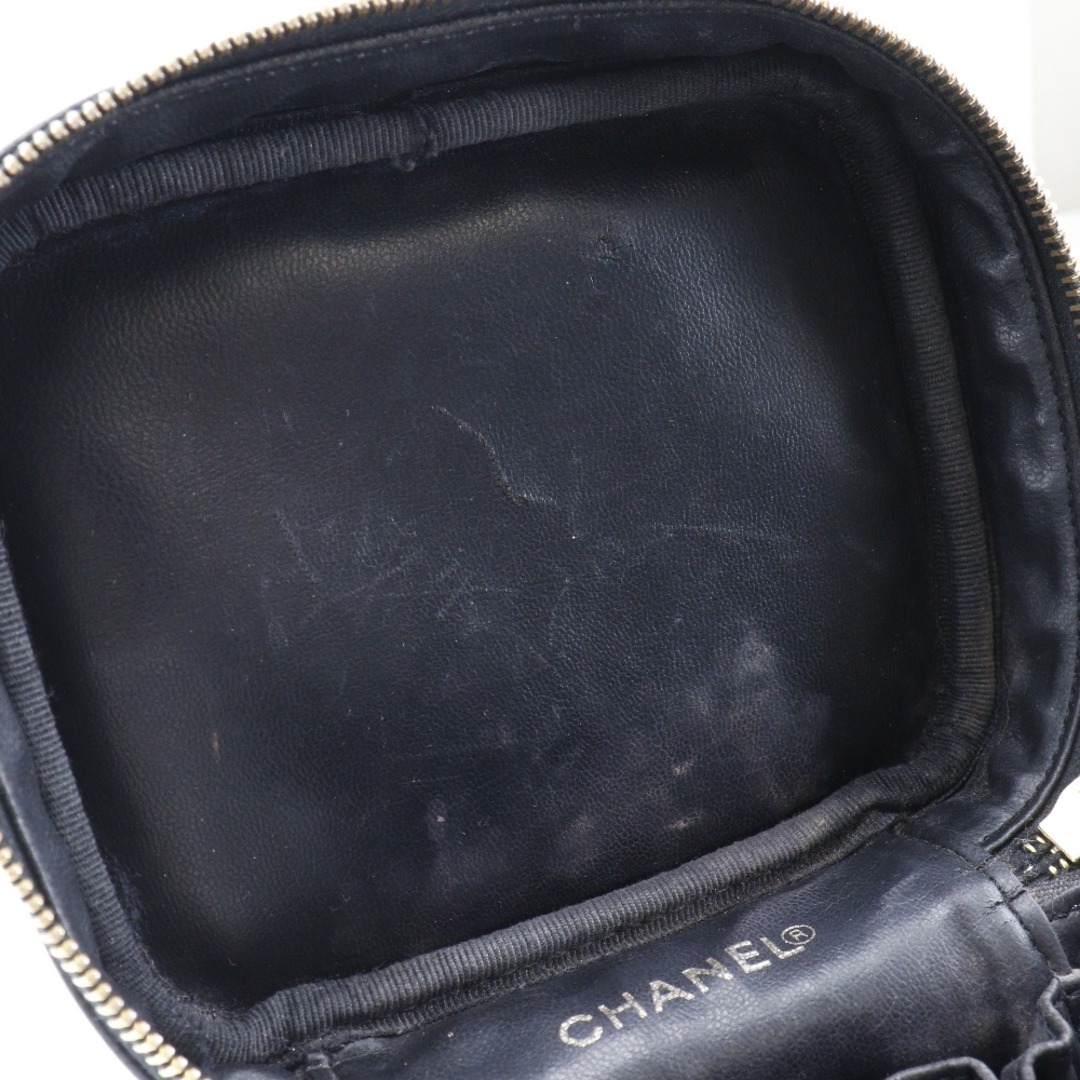 CHANEL】シャネル バニティ ココマーク ハンドバッグ キャビア CHANEL】シャネル バニティ ココマーク ハンドバッグ キャビア