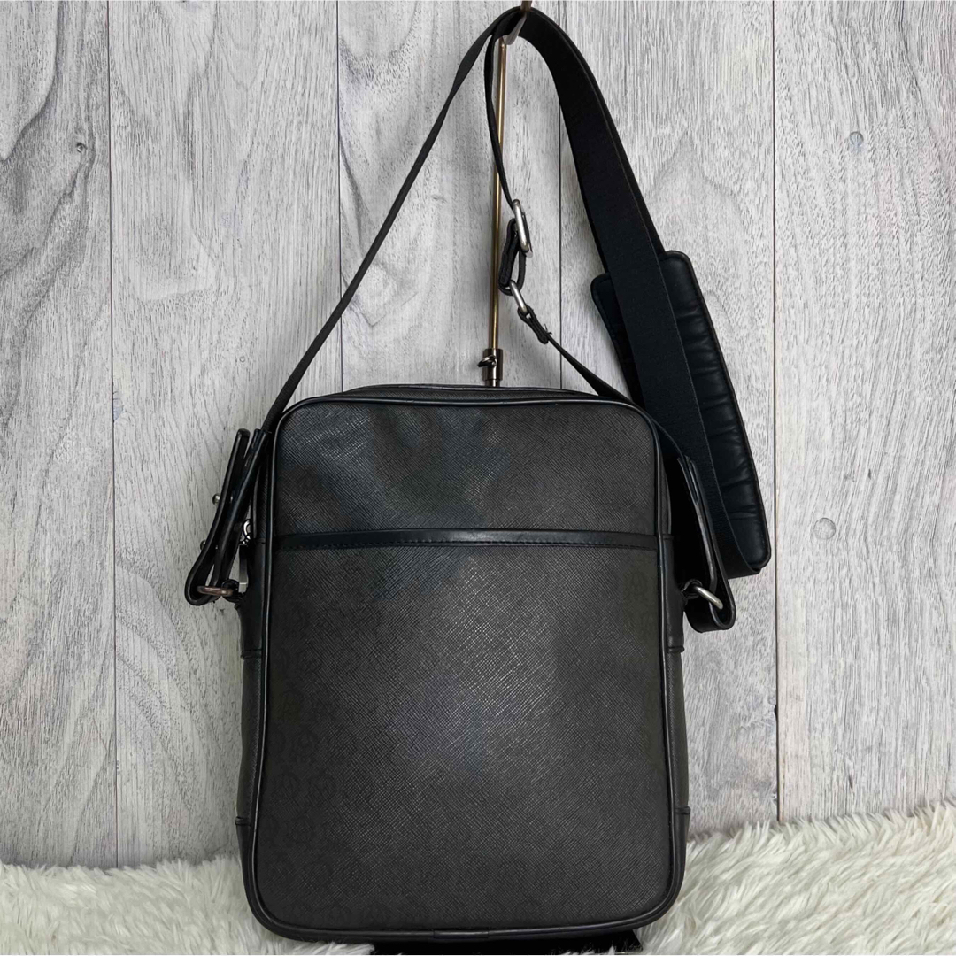 dunhill(ダンヒル) / ショルダーバッグ/--/ブラウン/総柄 | 中古 dunhill(ダンヒル) / ショルダーバッグ/--/ブラウン/総柄 | 中古