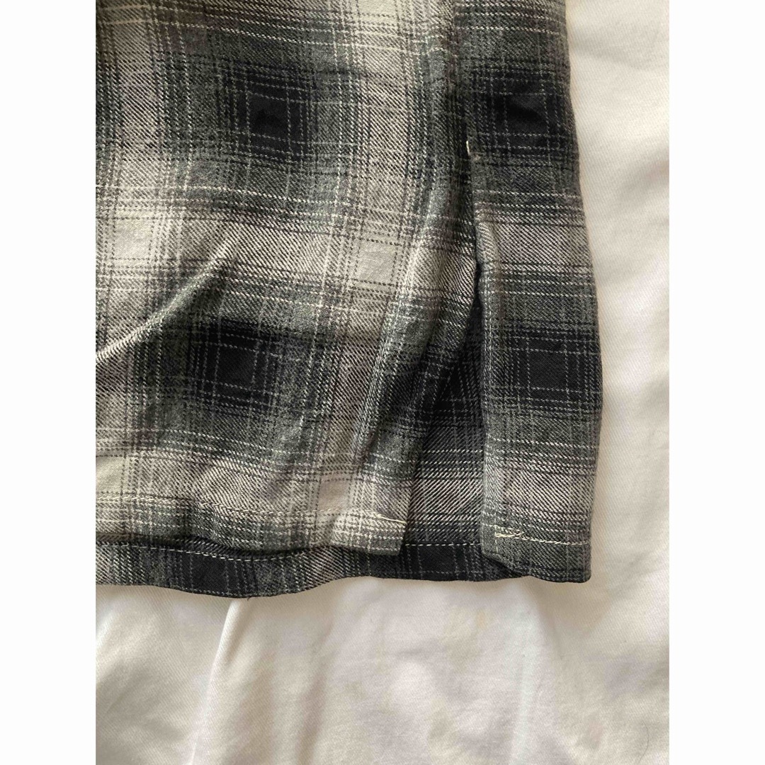 VINTAGE - 【スペシャル】50s オンブレチェックレーヨン開襟 VINTAGE - 【スペシャル】50s オンブレチェックレーヨン開襟