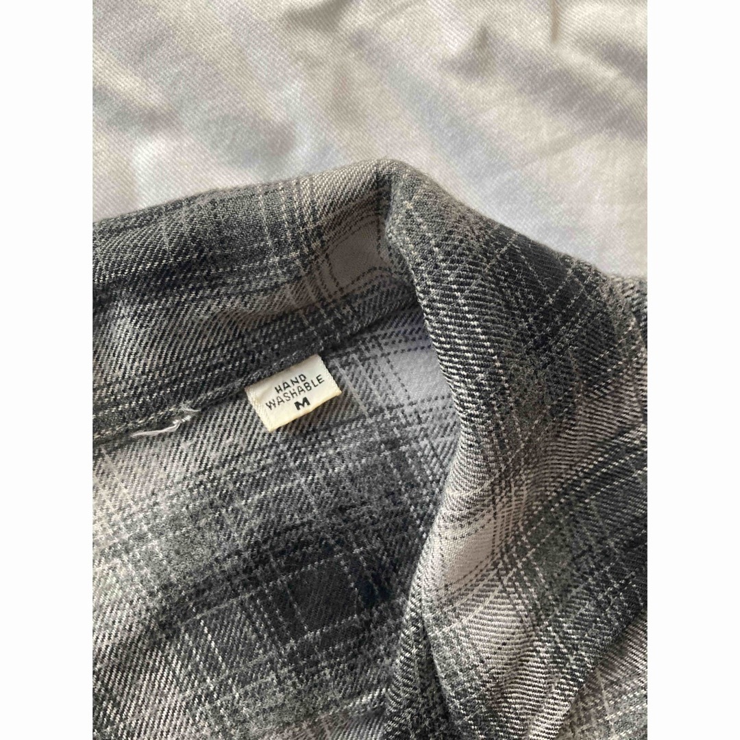 VINTAGE - 【スペシャル】50s オンブレチェックレーヨン開襟 VINTAGE - 【スペシャル】50s オンブレチェックレーヨン開襟