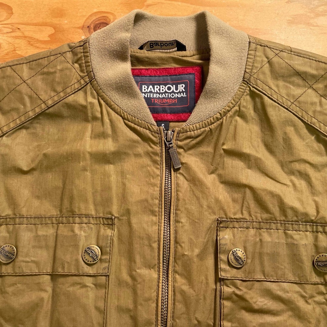 Barbour - コラボ⭐︎トライアンフ バブアー ドライワックス Barbour - コラボ⭐︎トライアンフ バブアー ドライワックス