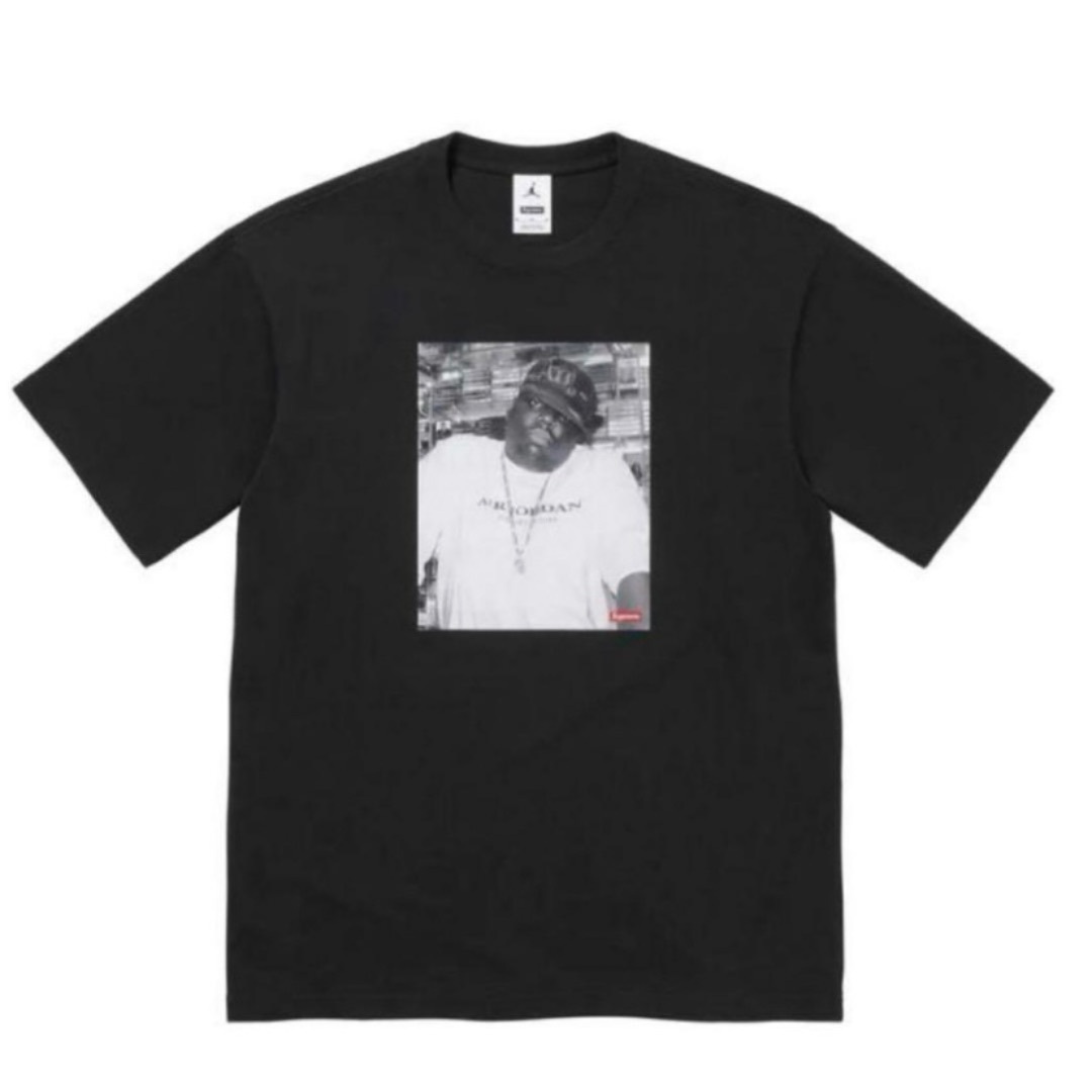 Supreme - Supreme x Jordan Biggie S/S Top Black Ｍ