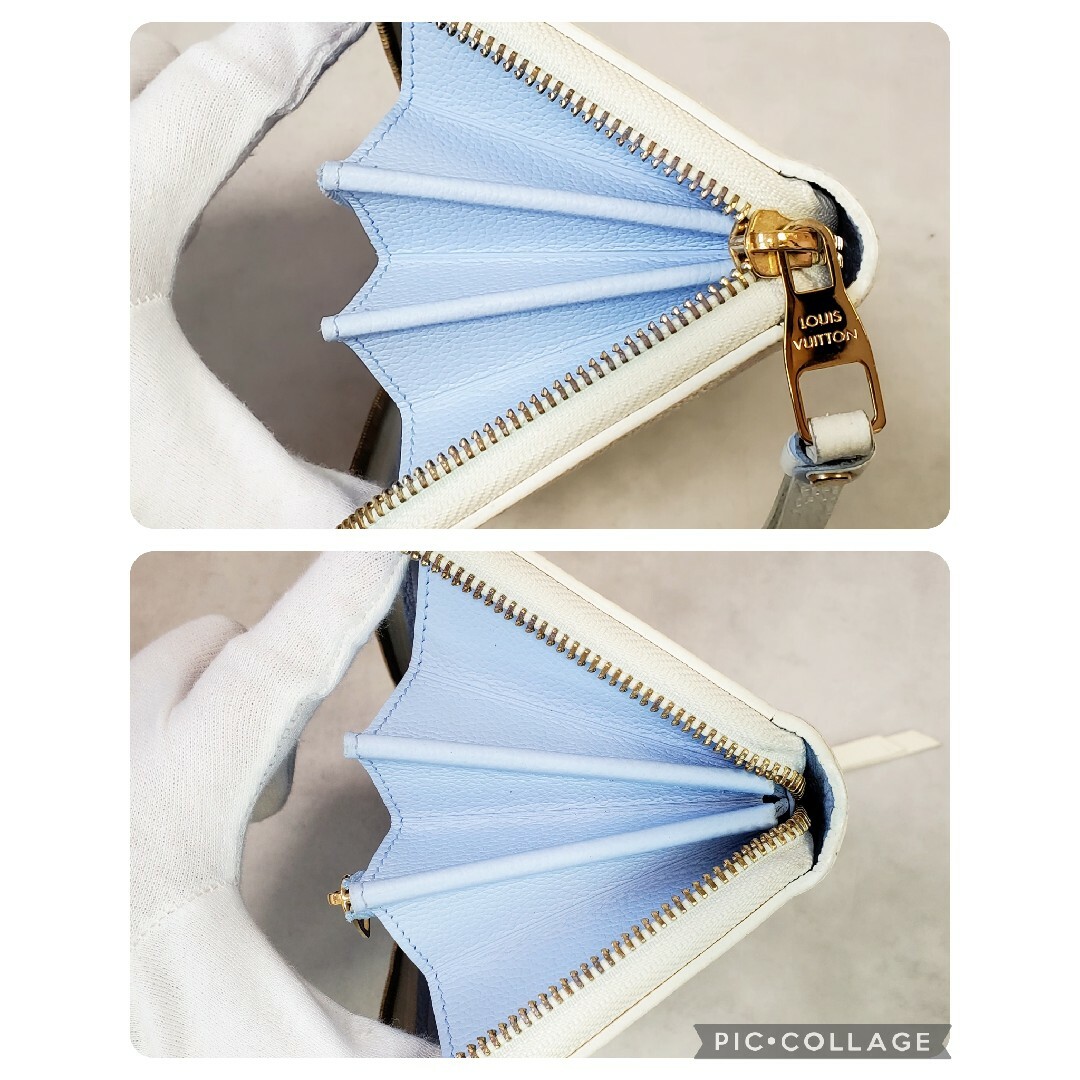 LOUIS VUITTON - ルイヴィトン ジッピー ウォレット ラテ LOUIS VUITTON - ルイヴィトン ジッピー ウォレット ラテ