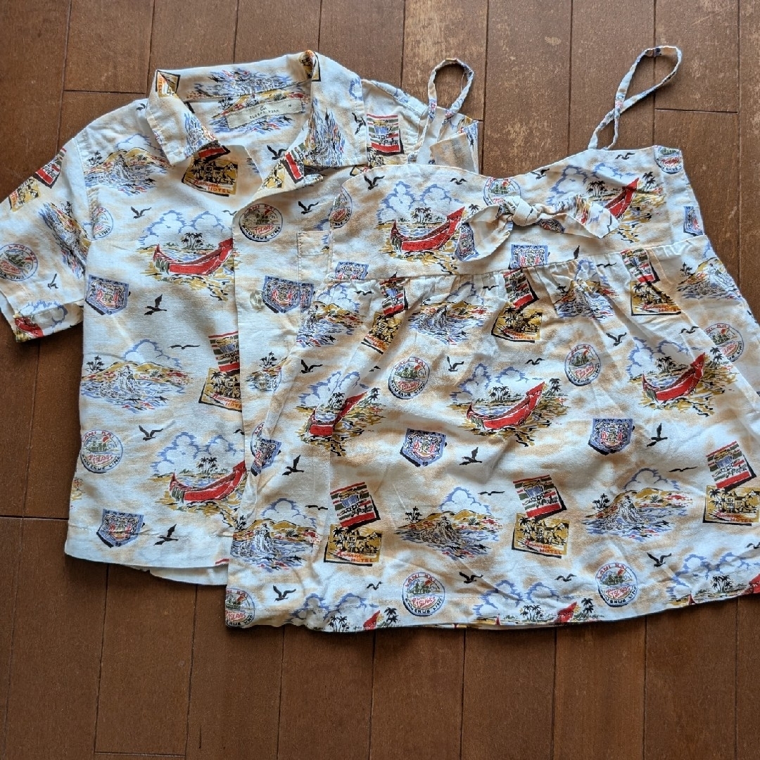 GLOBAL WORK(グローバルワーク)のグローバルワークス　シャツ　キャミソール キッズ/ベビー/マタニティのキッズ服女の子用(90cm~)(ワンピース)の商品写真