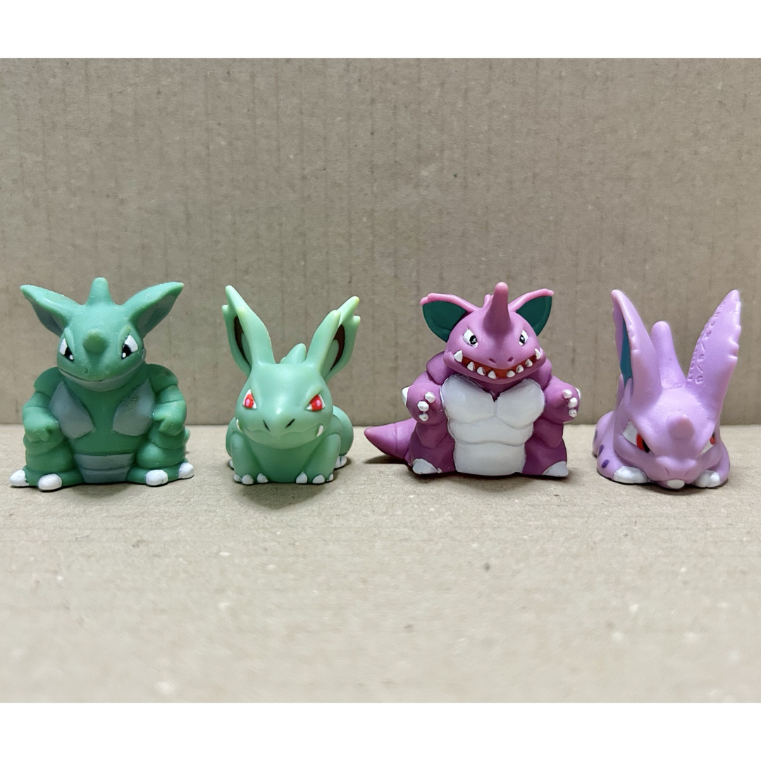 ポケモンキッズ ニドラン♂♀ ニドキング ニドクイン 指人形 ポケモンキッズ ニドラン♂♀ ニドキング ニドクイン 指人形