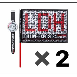 LDH LIVE-EXPO 2024 フラッグ&ライトブレスセット 2つ(ミュージシャン)