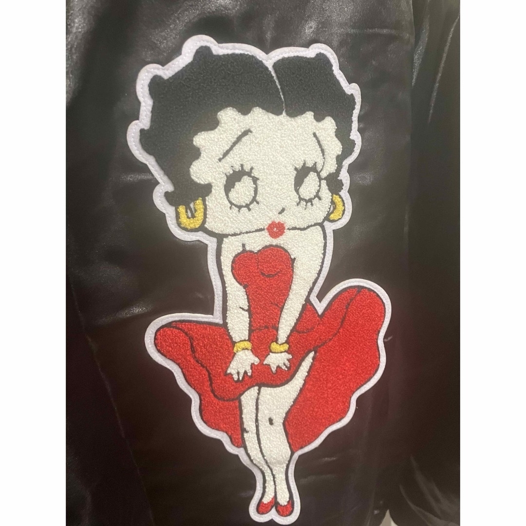 Supreme Betty Boop Satin Club Jacket L 黒 ジャケット/アウター Supreme Betty Boop Satin Club Jacket L 黒 ジャケット/アウター