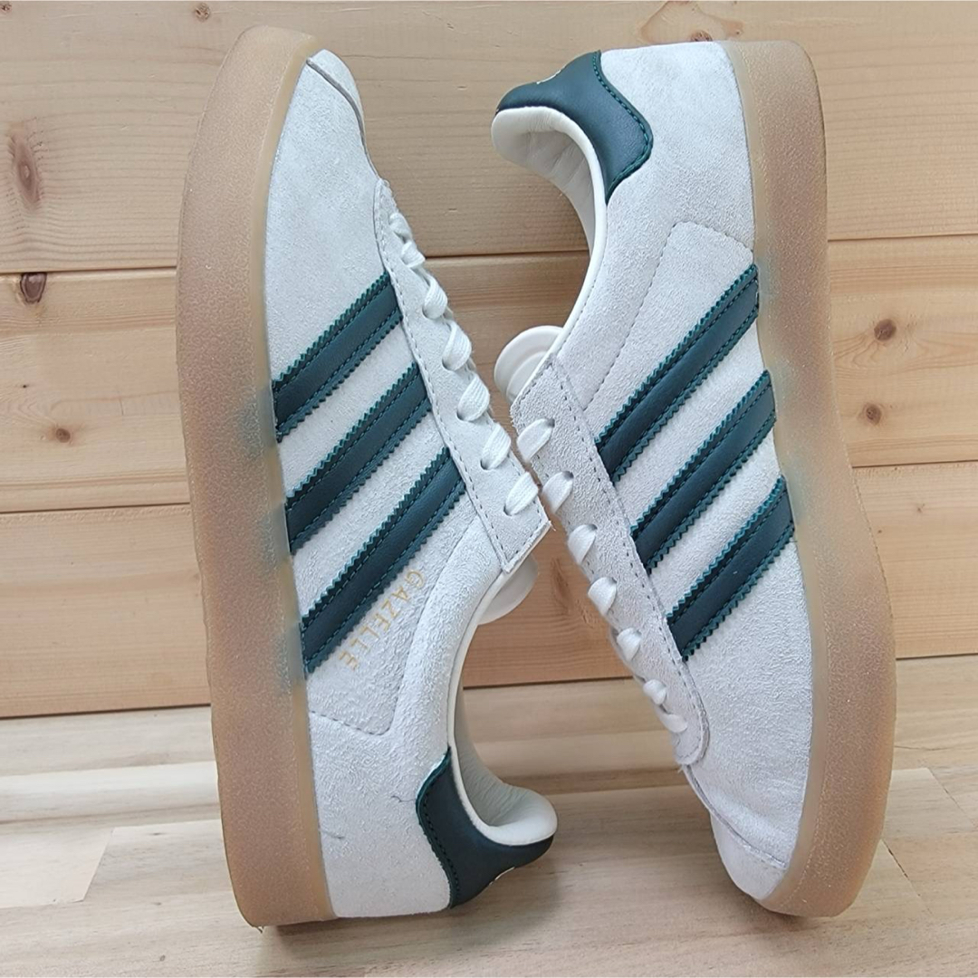 adidas - アディダス ガゼル 85 オフホワイト/カレッジ グリーン adidas - アディダス ガゼル 85 オフホワイト/カレッジ グリーン
