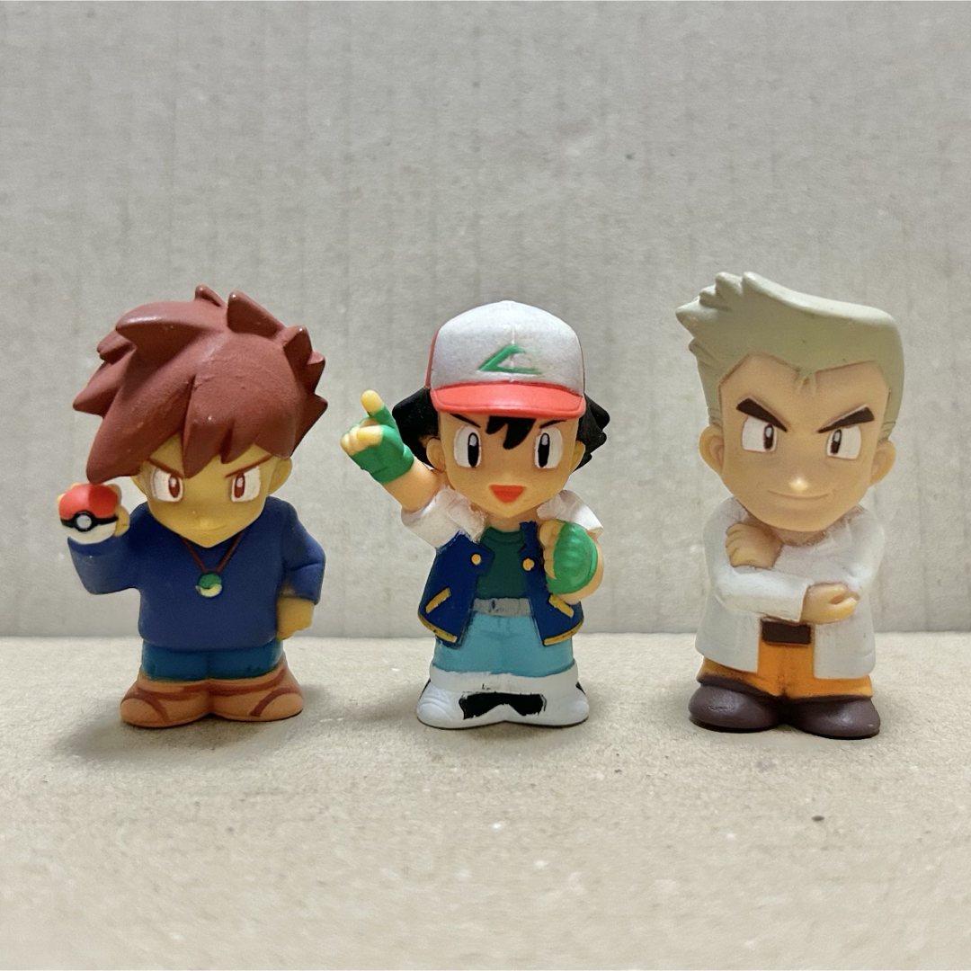 ポケモンキッズ サトシ シゲル オーキド博士 指人形 初期の通販 ポケモンキッズ サトシ シゲル オーキド博士 指人形 初期の通販