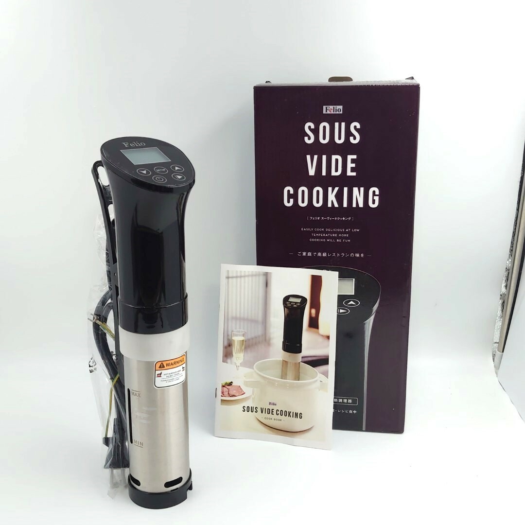 最も優遇の 未使用】低温調理器 F9575 Felio Sous vide cooking フェリオ その他