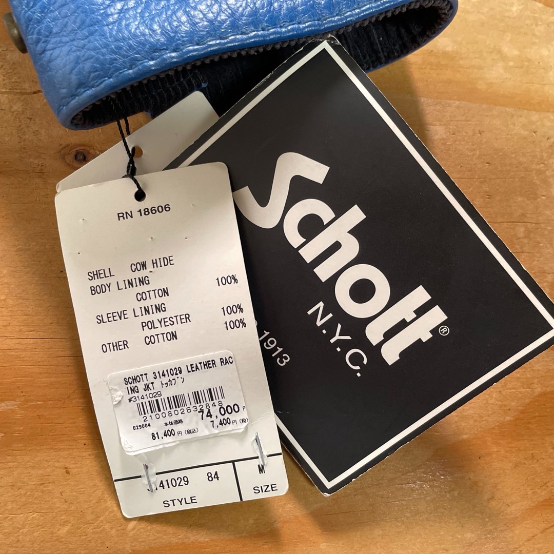 schott - 定価8万☆未使用☆Schott ショット レザーレーシング schott - 定価8万☆未使用☆Schott ショット レザーレーシング