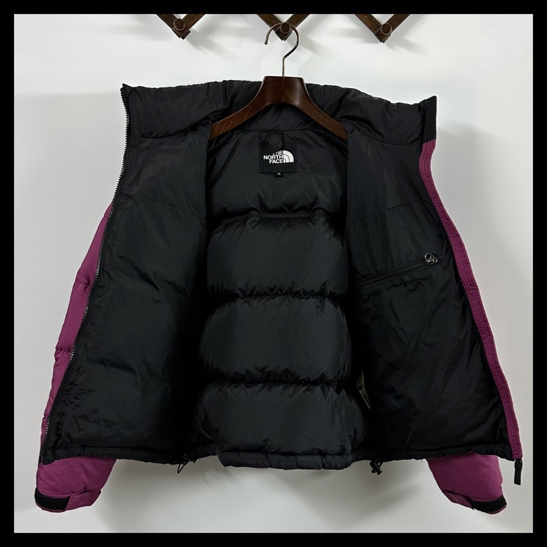 THE NORTH FACE ノースフェイス ヌプシ ダウンジャケット 紫 美品 THE NORTH FACE ノースフェイス ヌプシ ダウンジャケット 紫 美品