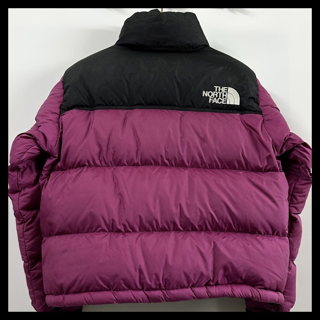 THE NORTH FACE ノースフェイス ヌプシ ダウンジャケット 紫 美品 THE NORTH FACE ノースフェイス ヌプシ ダウンジャケット 紫 美品