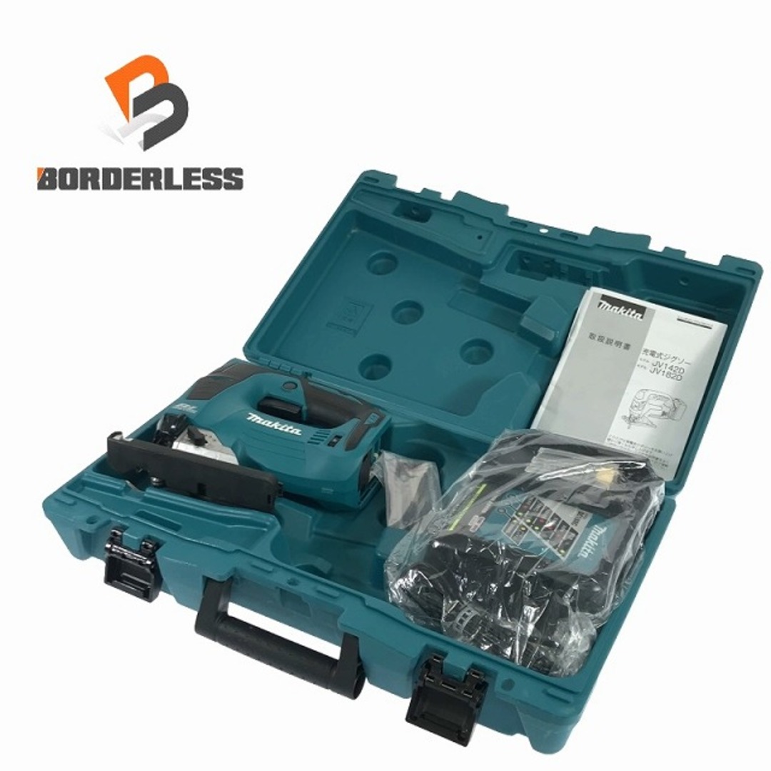 ☆美品☆makita マキタ 18V 充電式ジグソー JV182D 充電器 ☆美品☆makita マキタ 18V 充電式ジグソー JV182D 充電器