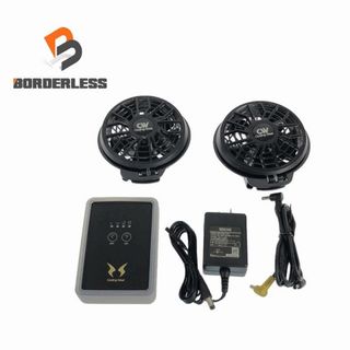 ☆中古品セット☆SUN-S サンエス 7V 空調風神服用 リチウムイオンバッテリー RD9890J ファンユニット 空調作業服用 97458(工具)