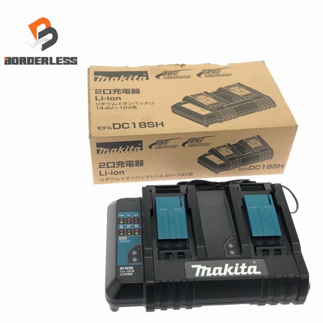 マキタ(makita) 2口充電器 DC18SH 有り難う (JPADC18SH)(14.4V マキタ(makita) 2口充電器 DC18SH 有り難う (JPADC18SH)(14.4V