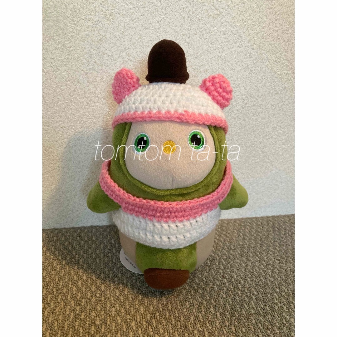 受注製作】ラボット LOVOT 1/2ぬいぐるみ服、帽子セット(ピンク 受注製作】ラボット LOVOT 1/2ぬいぐるみ服、帽子セット(ピンク