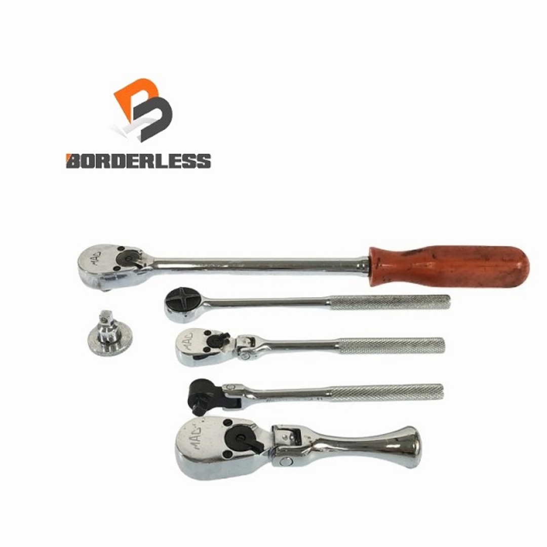 ☆中古6点☆MACTOOLS マックツールズ ラチェットハンドル5本 ☆中古6点☆MACTOOLS マックツールズ ラチェットハンドル5本