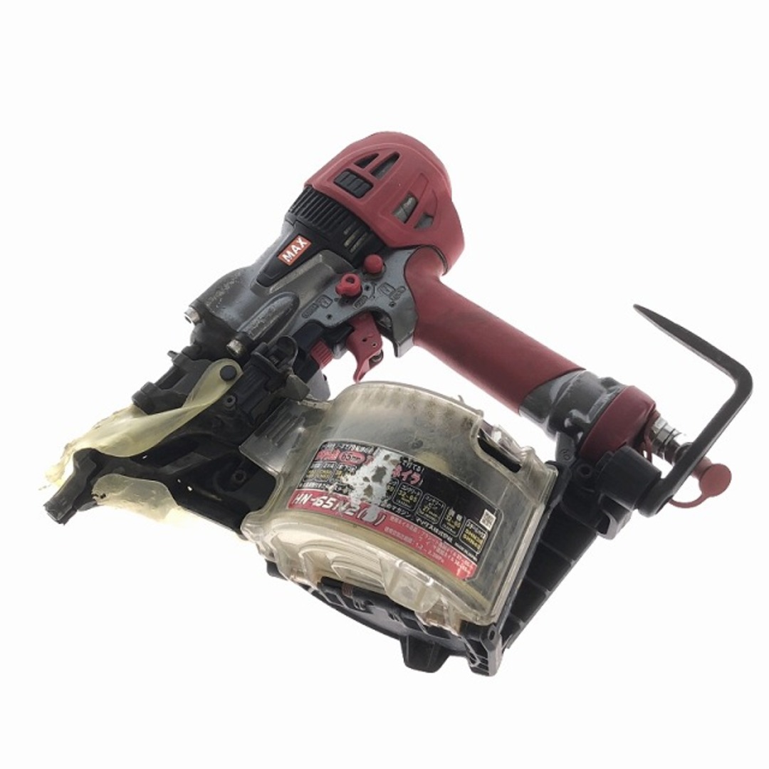 ☆中古品☆MAX マックス 65mm 高圧コイルネイラ HN-65N2(D ☆中古品☆MAX マックス 65mm 高圧コイルネイラ HN-65N2(D