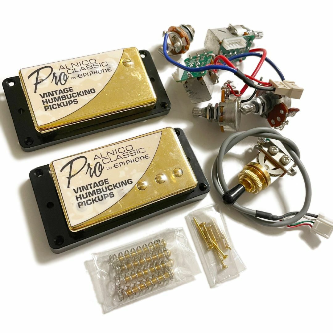 Epiphone Alnico Classic Proゴールド ハーネスセット Epiphone Alnico Classic Proゴールド ハーネスセット