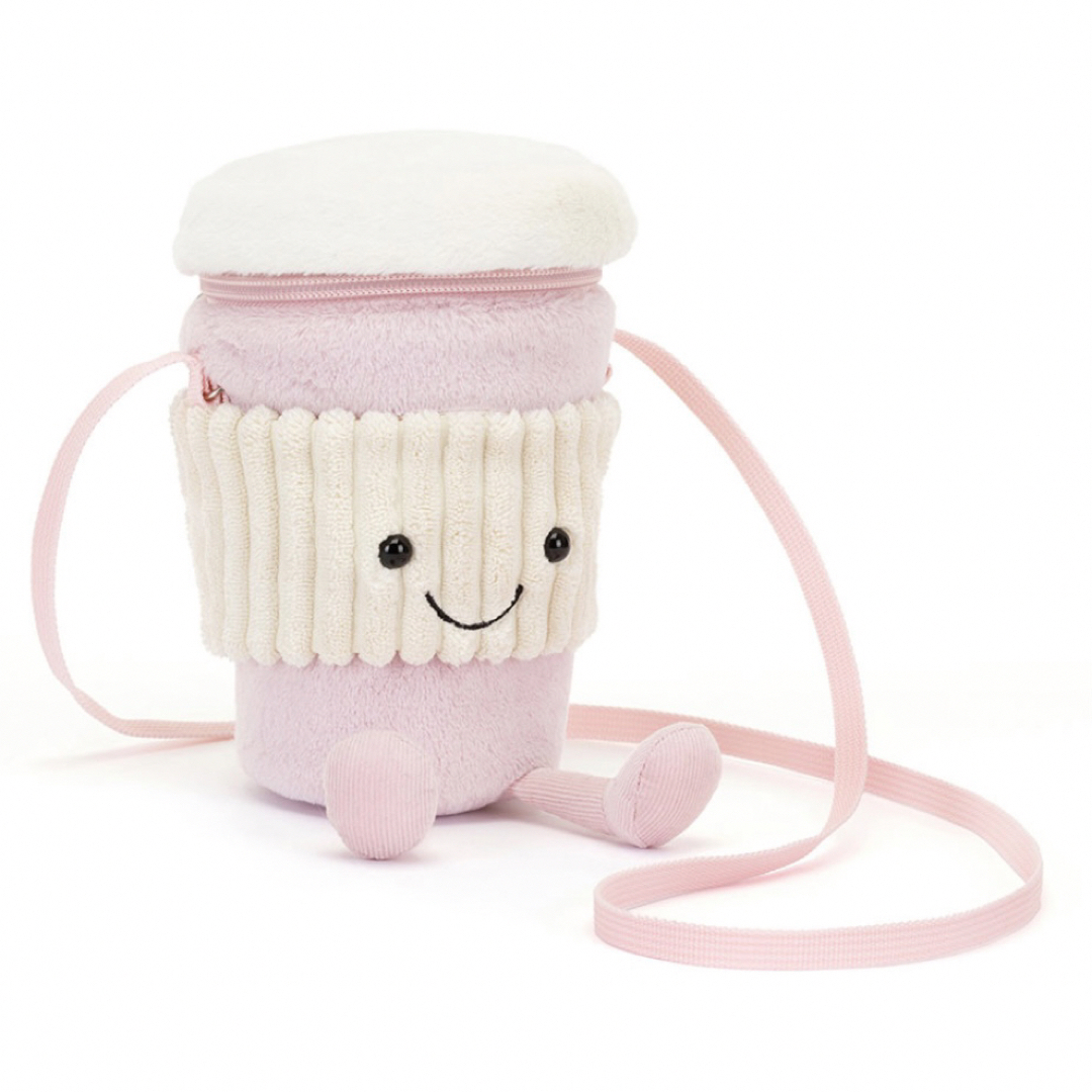 JELLY CAT - 新品 ジェリーキャット コーヒー ショルダー バッグ JELLY CAT - 新品 ジェリーキャット コーヒー ショルダー バッグ