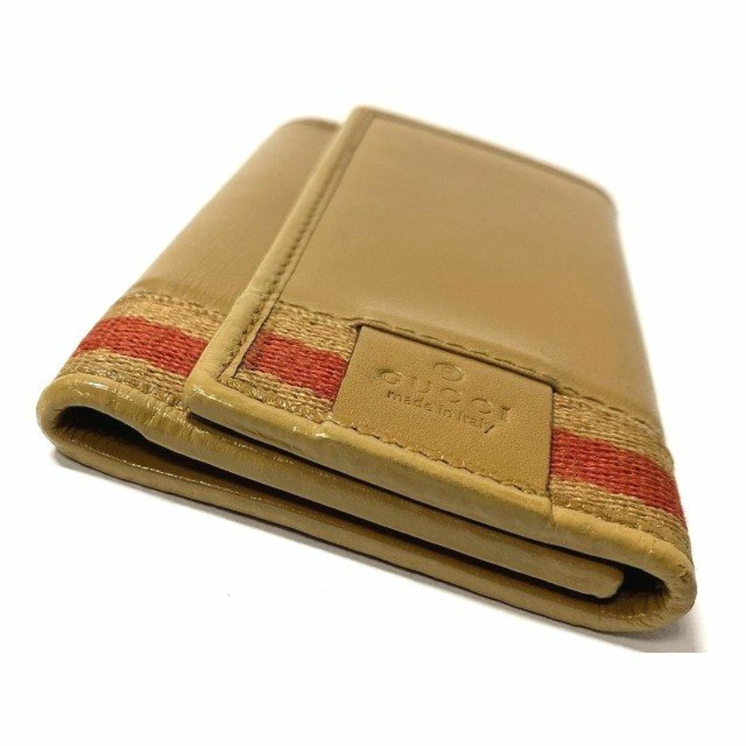 GUCCI - GUCCI グッチ 6連キーケース レザー イタリア製 良好品 GUCCI - GUCCI グッチ 6連キーケース レザー イタリア製 良好品