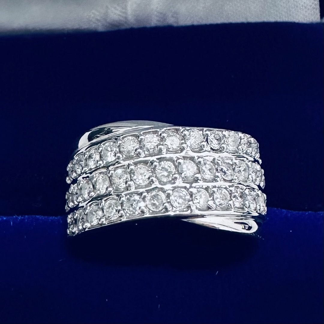 【2024】三越のお歳暮・冬ギフト pt900 ダイヤモンド 指輪 リング 1.00ct プラチナ台