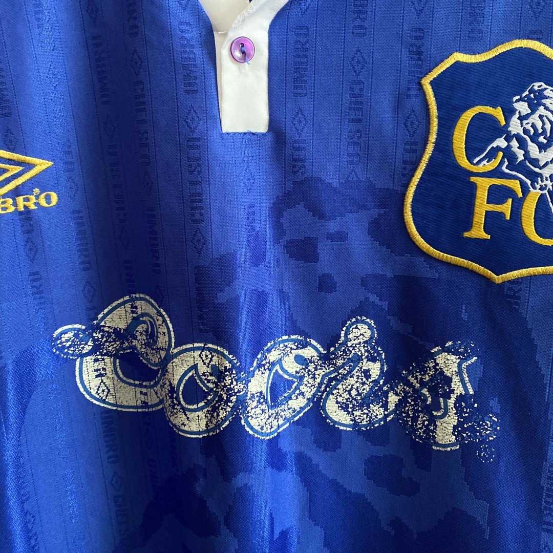 UMBRO - 希少品 95-96 チェルシーFC ユニフォーム Mサイズ COORS UMBRO - 希少品 95-96 チェルシーFC ユニフォーム Mサイズ COORS