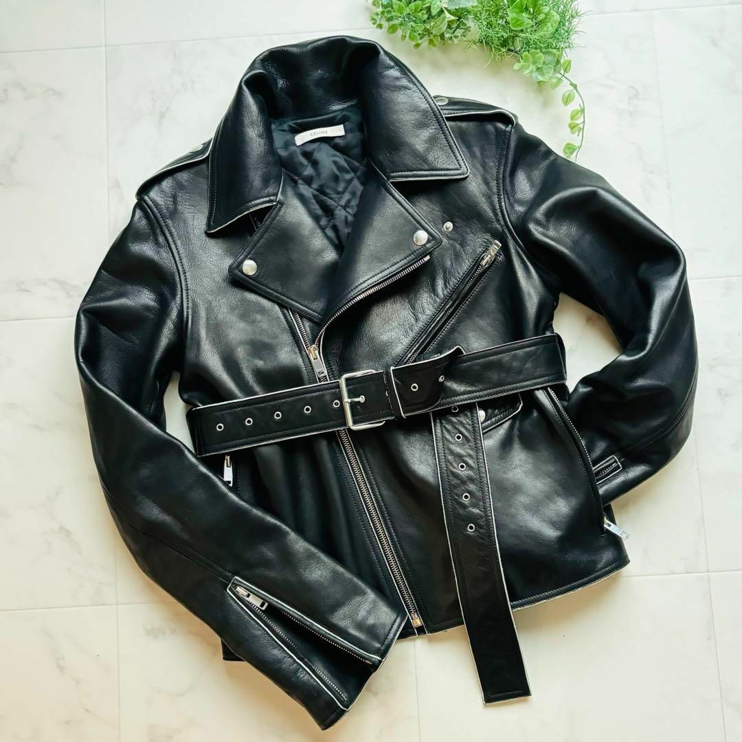 CELINE - 【美品❣】セリーヌ フィービー期 ダブルライダース CELINE - 【美品❣】セリーヌ フィービー期 ダブルライダース