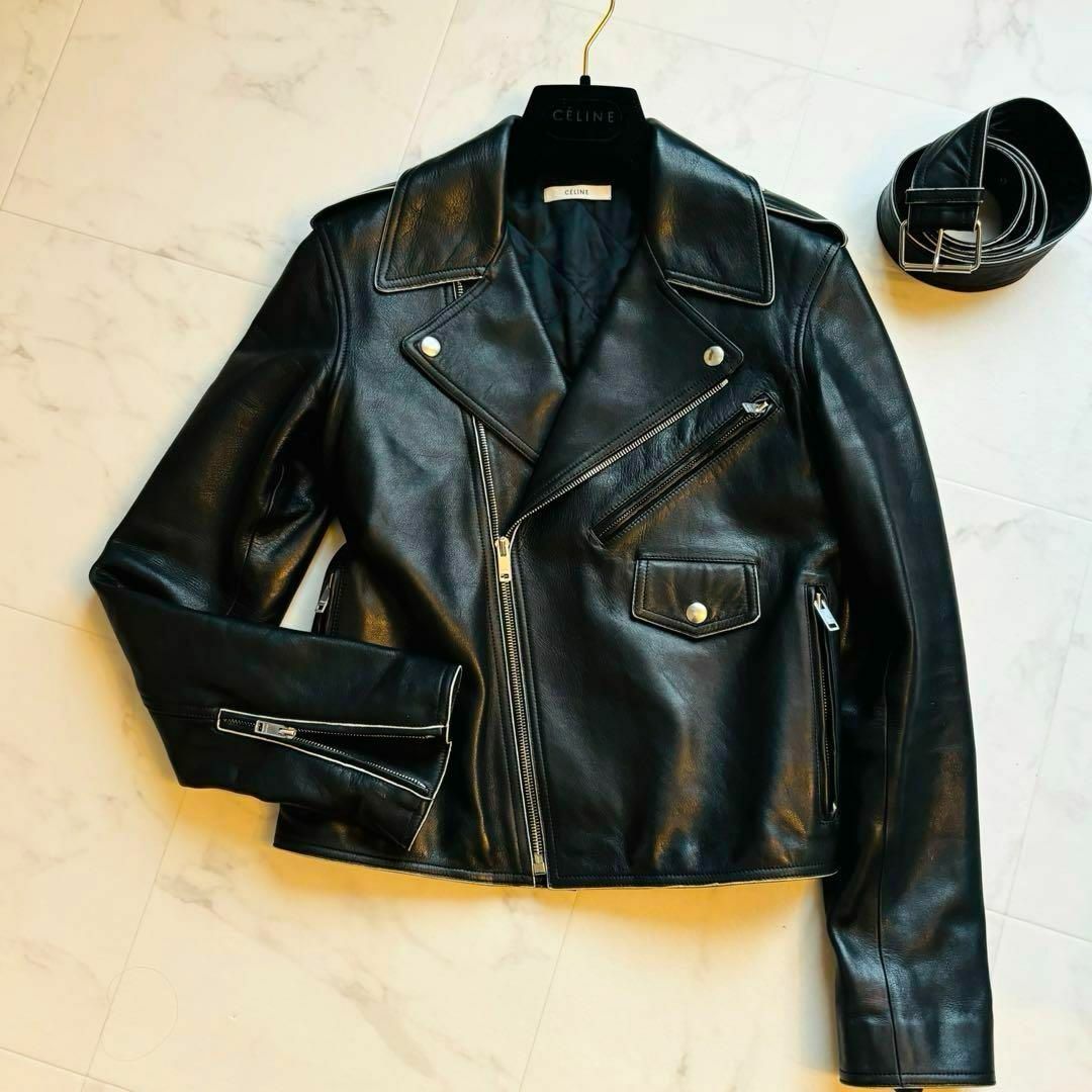 CELINE - 【美品❣】セリーヌ フィービー期 ダブルライダース CELINE - 【美品❣】セリーヌ フィービー期 ダブルライダース