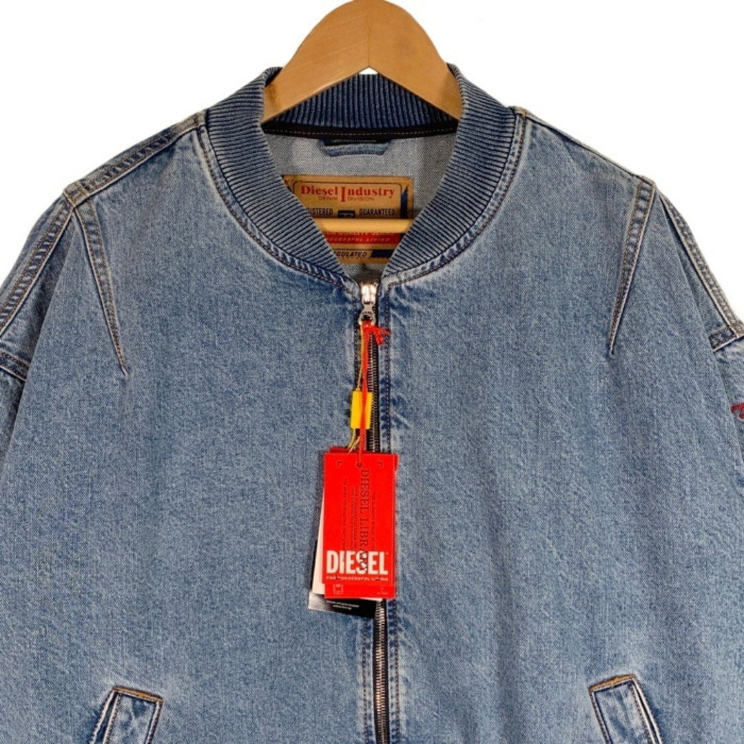 DIESEL ディーゼル D-VINZ Bomber Jacket デニム ボンバー DIESEL ディーゼル D-VINZ Bomber Jacket デニム ボンバー