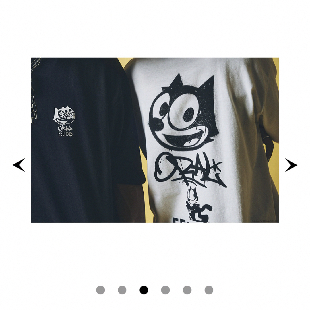 THE ORAL CIGARETTES パラデジャ Tシャツ M 白 THE ORAL CIGARETTES パラデジャ Tシャツ M 白