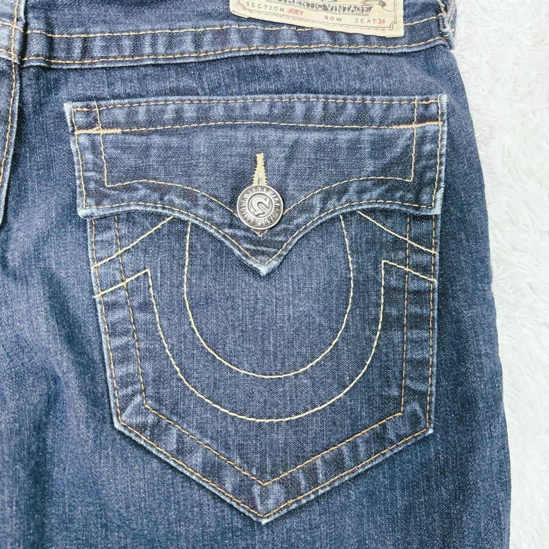 入手困難✨】トゥルーレリジョン JOEY W32 iO着用ブランド Y2K 入手困難✨】トゥルーレリジョン JOEY W32 iO着用ブランド Y2K