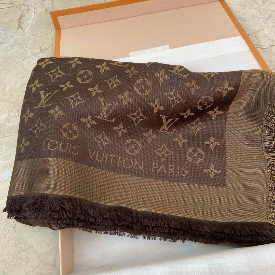 LOUIS VUITTON - ルイビィトン 大判ストール 未使用品の通販 by LOUIS VUITTON - ルイビィトン 大判ストール 未使用品の通販 by