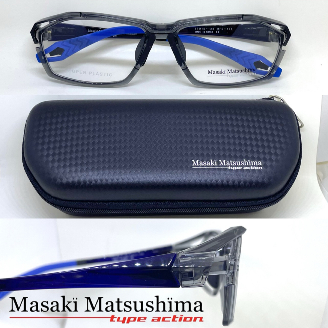 MASAKI MATSUSHIMA - マサキマツシマ タイプアクション メガネ MASAKI MATSUSHIMA - マサキマツシマ タイプアクション メガネ