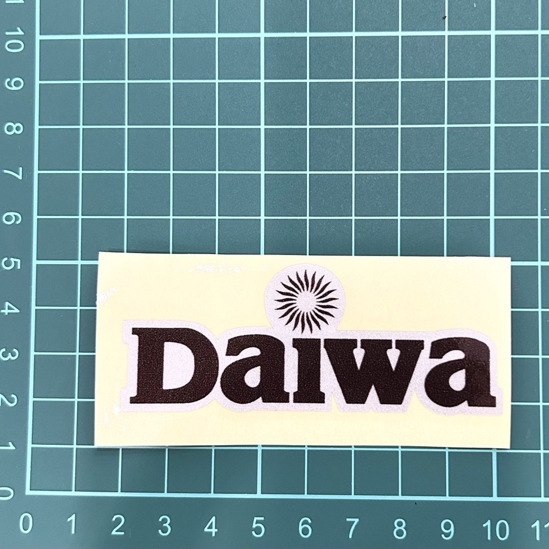 DAIWA - 【即日発送】ダイワ DAIWA 旧ロゴ 防水 ステッカー DAIWA - 【即日発送】ダイワ DAIWA 旧ロゴ 防水 ステッカー