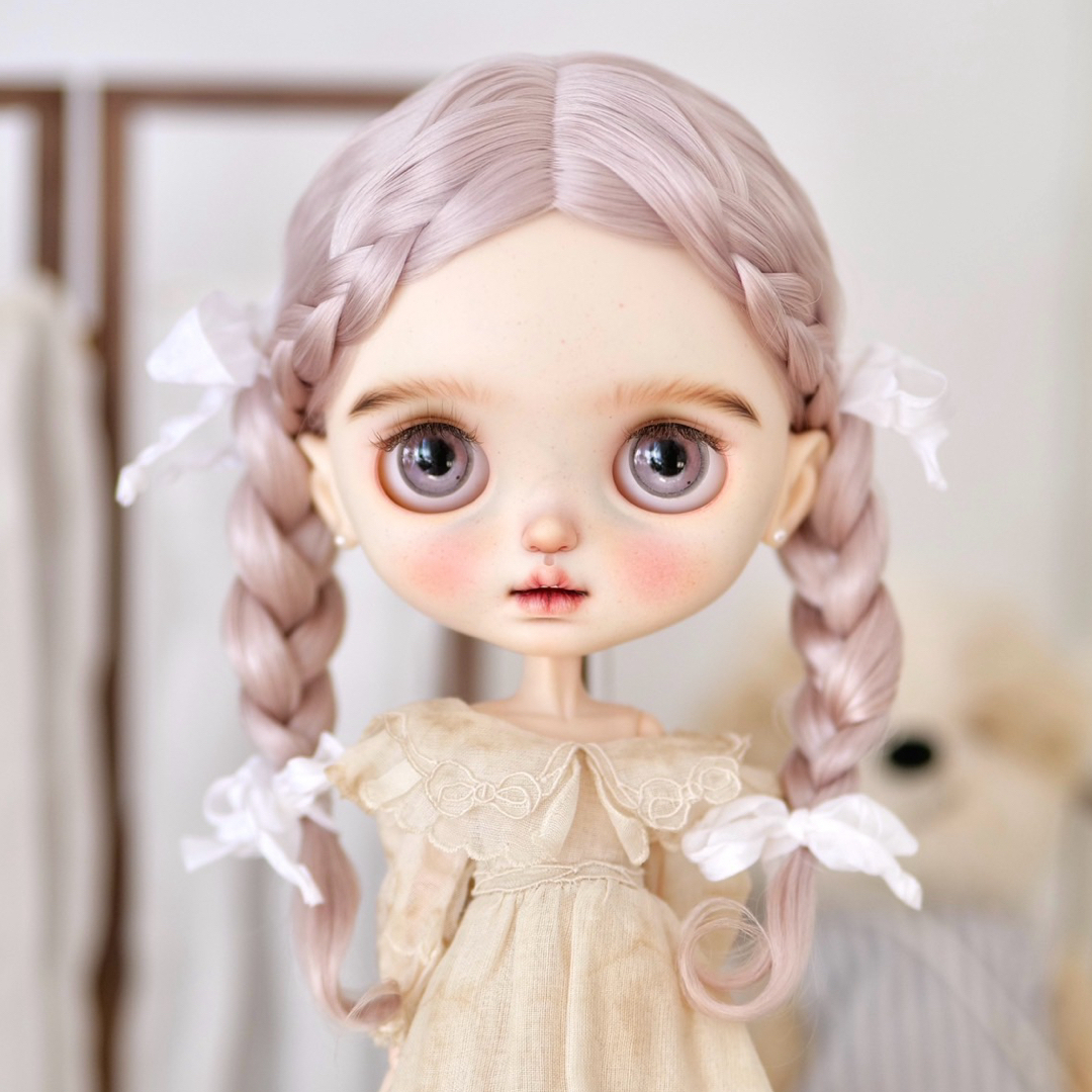 ブライス ウィッグ モヘアウィッグ 海外作家 ラベンダーピンク ブライス ウィッグ モヘアウィッグ 海外作家 ラベンダーピンク