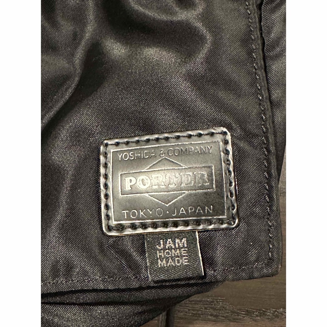 希少】PORTER×JAM HOME MADE/限定 ショルダー バッグ 黒 希少】PORTER×JAM HOME MADE/限定 ショルダー バッグ 黒