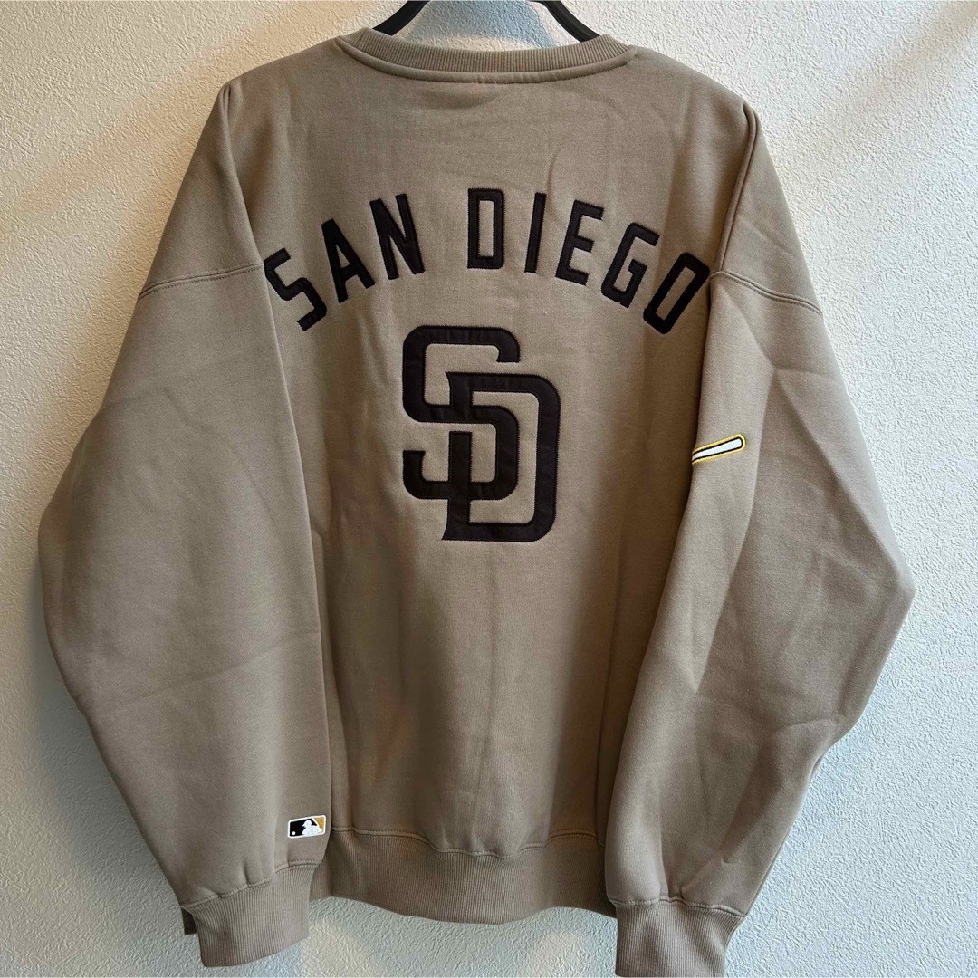 MLB - 【XL】MLB公式 パドレス 裏起毛 刺繍トレーナー MLB - 【XL】MLB公式 パドレス 裏起毛 刺繍トレーナー