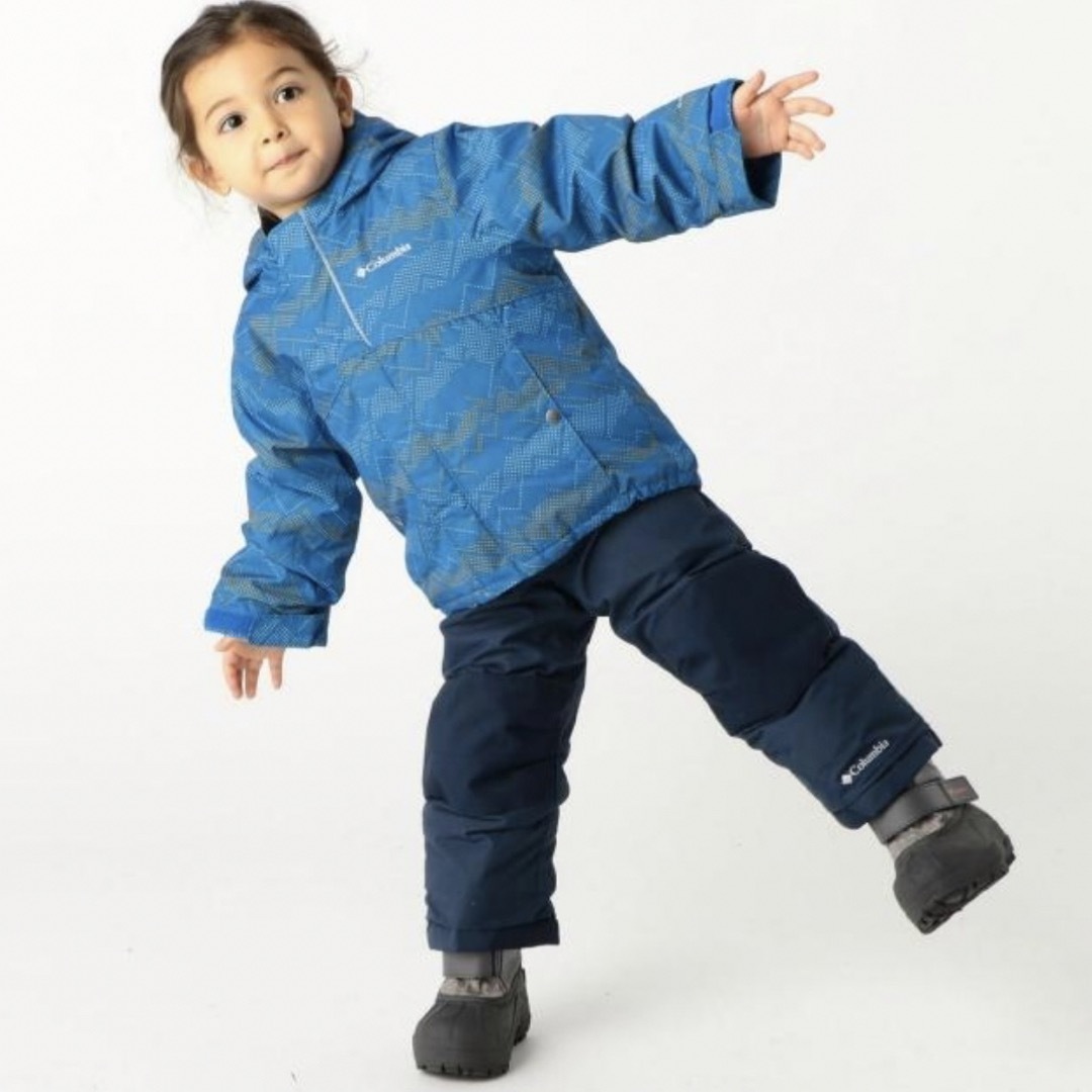 コロンビア 100㎝ スノーウェア キッズ 男の子 ブルー 新品未 コロンビア 100㎝ スノーウェア キッズ 男の子 ブルー 新品未