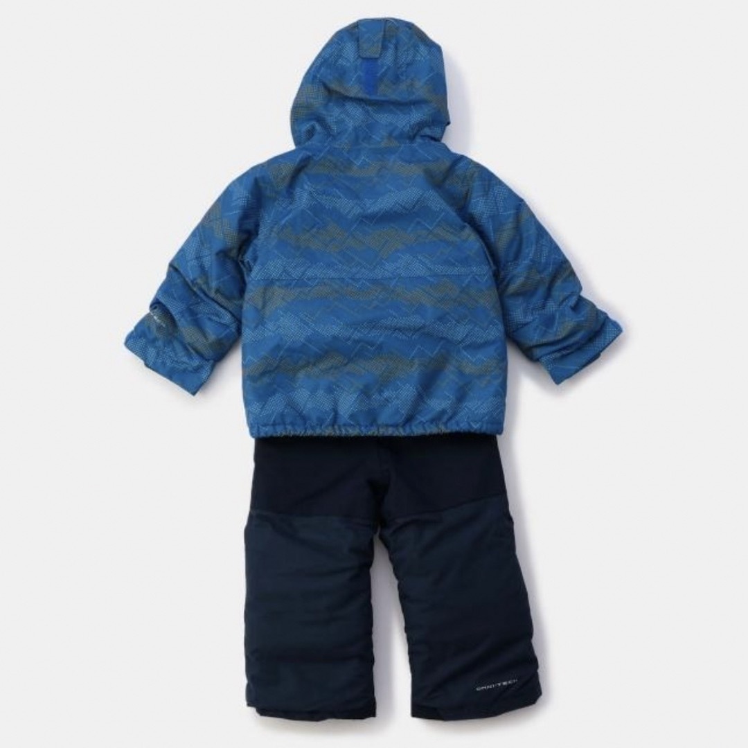 コロンビア 100㎝ スノーウェア キッズ 男の子 ブルー 新品未 コロンビア 100㎝ スノーウェア キッズ 男の子 ブルー 新品未