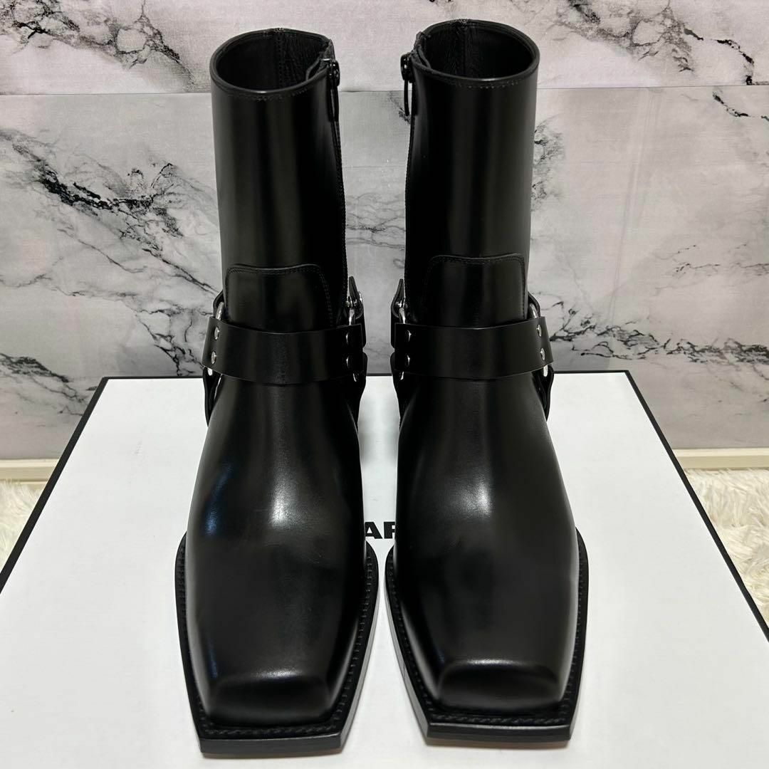 極美品 DSQUARED2 ブーツ ブラック サイズ42 レザー サイドジップ 極美品 DSQUARED2 ブーツ ブラック サイズ42 レザー サイドジップ