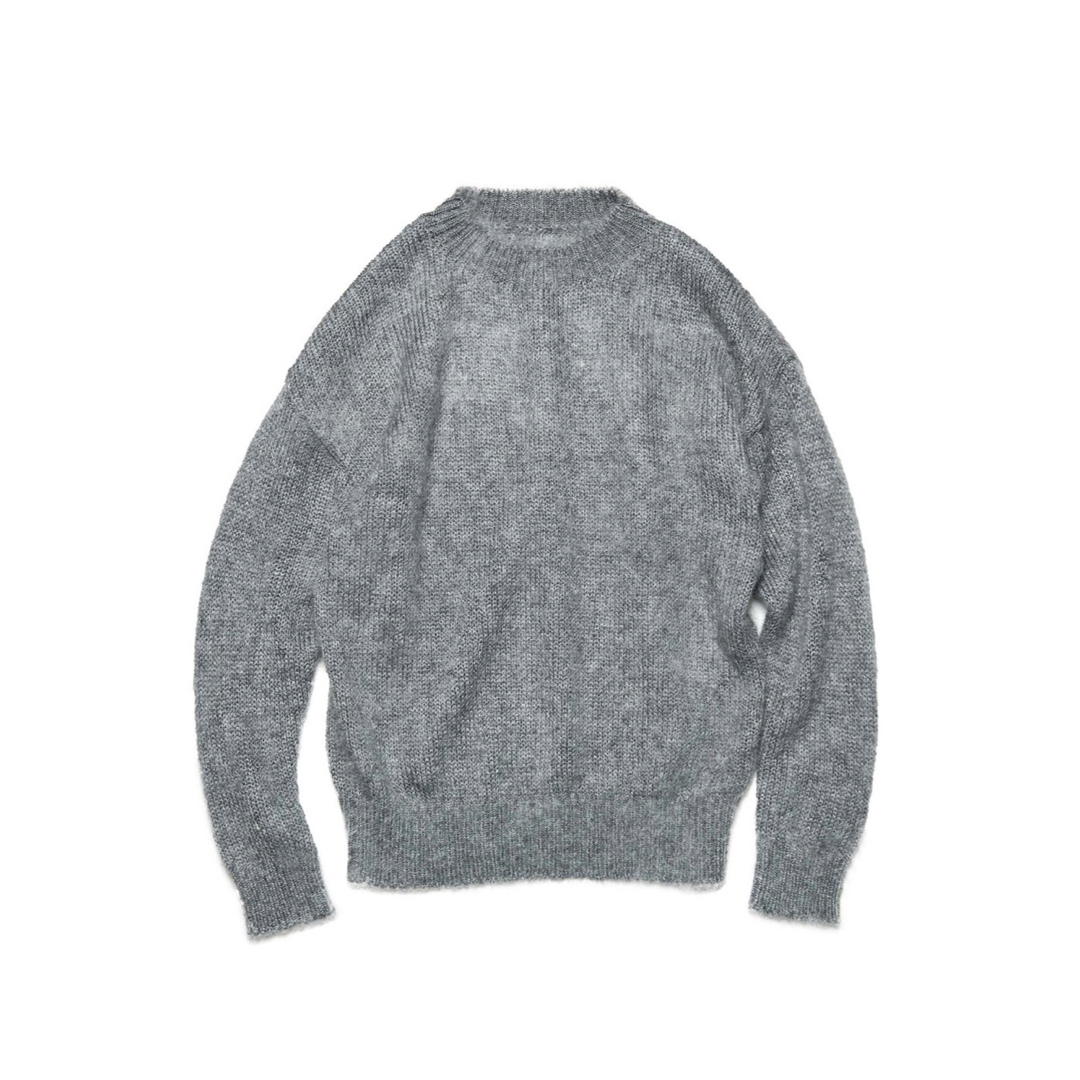 uniform experiment - uniform experiment MOHAIR CREWNECK KNIT uniform experiment - uniform experiment MOHAIR CREWNECK KNIT