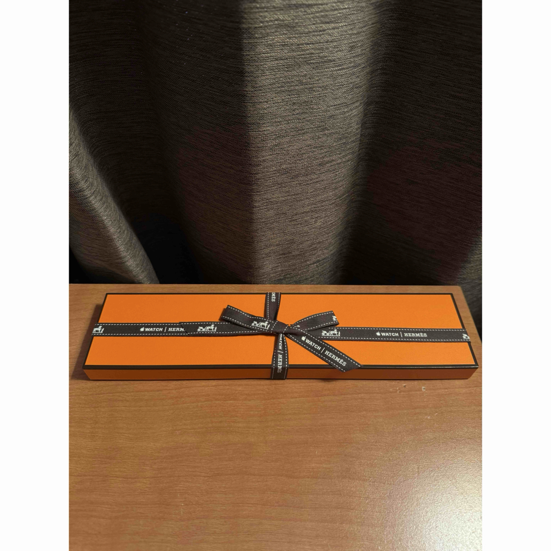 HERMES - 最新作 Apple watch HERMES キリム 46 mm ブラックの HERMES - 最新作 Apple watch HERMES キリム 46 mm ブラックの