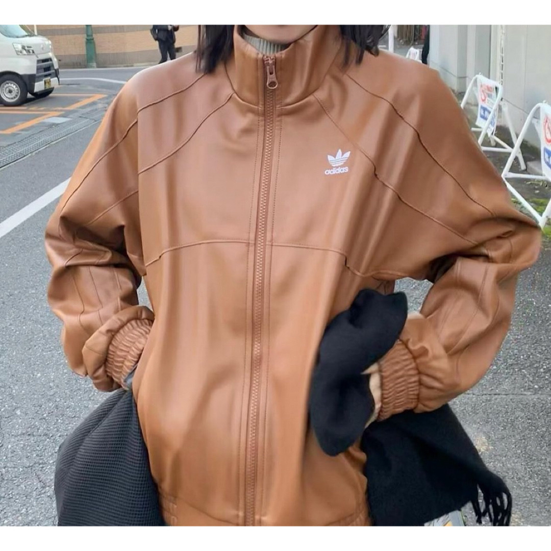 adidas Originals - adidas フェイクレザージャケットの通販 by adidas Originals - adidas フェイクレザージャケットの通販 by
