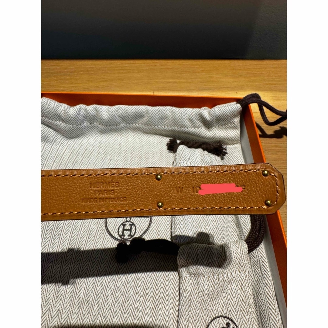 希少 新品 W刻印◾️エルメス◾️ケリーベルト◾️エトゥープ ベルト 希少 新品 W刻印◾️エルメス◾️ケリーベルト◾️エトゥープ ベルト