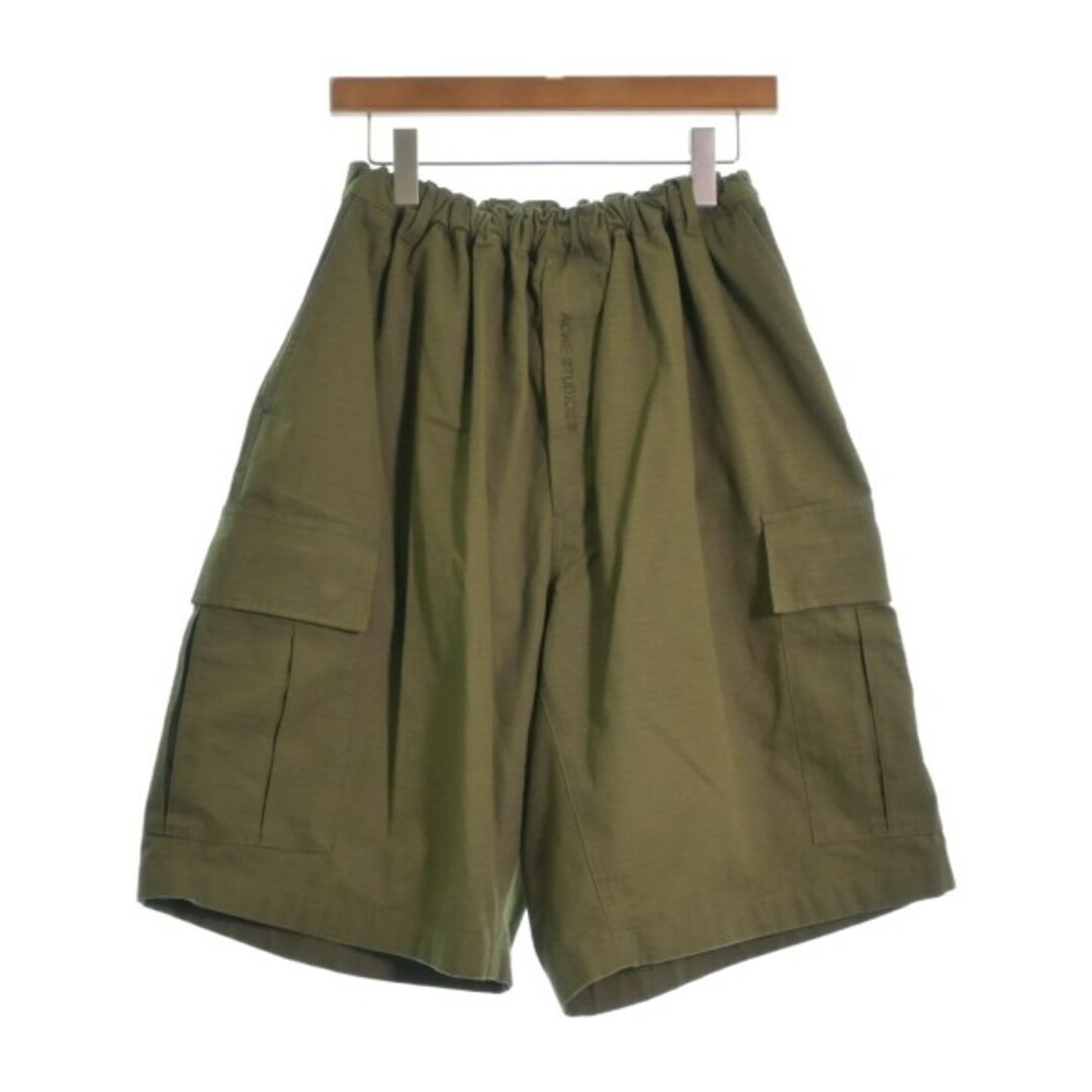 Acne Studios ショートパンツ 44(S位) カーキ 【古着】 Acne Studios ショートパンツ 44(S位) カーキ 【古着】